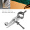 Carbon Steel Adjustable Wing Divider Drafting Compass For Woodworking With Pencil Holder 2