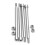 4Pcs 4x60mm Stainless Steel Threaded Hinge Pins and Nuts Set for 1