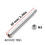4Pcs 4x60mm Stainless Steel Threaded Hinge Pins and Nuts Set for 3