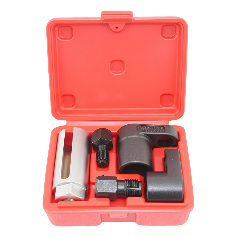 5 Pcs Offset Oxygen Sensor Socket Set With O2 Sensor Wrench And Thread Chaser For Easy Removal 9001264012670