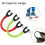 Ski Tip Connector Ski Training Aid, Portable Trainer Connector, Wedge Tip for Training Tools, Easy Install 3