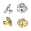 Jewelry Support Backs Nonslip Design Universal Fit Ear-White 2