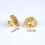 Jewelry Support Backs Nonslip Design Universal Fit Ear-White 4