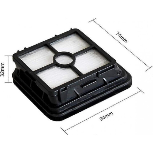 Replacement 2 Multi-Surface Roll Brush + 2 Filters Compatible with Certain Brand Crosswave Series 2