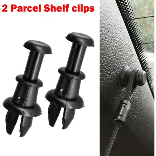 Parcel Shelf Load Cover Strap Clips for VW Golf Mk5 Mk6 with Car Boot String Retaining Hooks 1