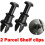 Parcel Shelf Load Cover Strap Clips for VW Golf Mk5 Mk6 with Car Boot String Retaining Hooks 4