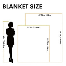 Birthday Gift Blanket for My Little Princess for Home, Office and Sofa from Mom, Skin Friendly with Lovely Angel Print