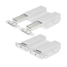 Heavy Duty Double Push To Open Cabinet Door Catches - 2 Pack Magnet Touch Latches for Kitchen Doors