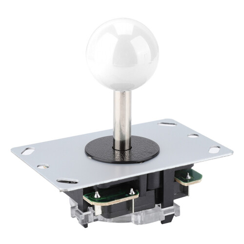 Firm Construction Durable Joystick For PC Xbox PS3, Switchable Ball Top DIY Controller Kit Compatible With Arcade Jamma Game Cabinet Use For Arcade Ma