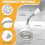 3 Pack Motion Activated LED Night Light with Smart Dusk Dawn Sensor PIR Infrared 2
