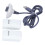 Charge While Playing Games with Wireless Controller Charger Cord for Xbox 360, Includes USB Charging Cable and Charging Base for Backup Battery Pack, 8