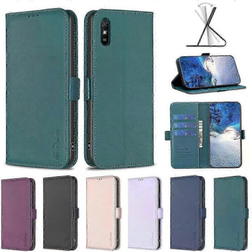 Leather Case Compatible with Certain Xiaomi Models Stylish Wallet Covers 1