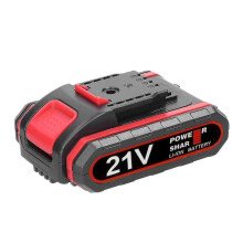 Bateria de lítio recarregável de 21V (1300mAh) e conjunto de adaptador de bateria para ferramentas elétricas.