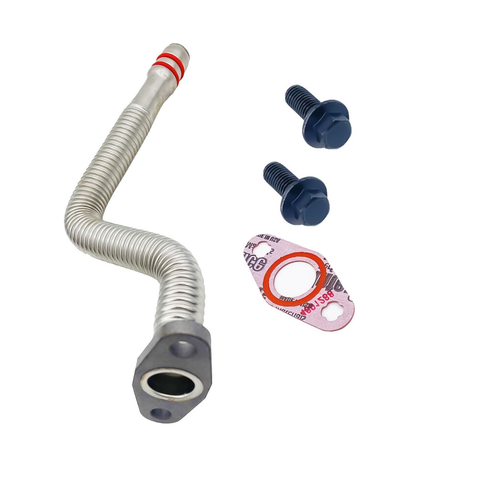 Turbo Oil Line Kit 3970875 5135786Ab For 5.9L 6.7L Cummins Dodge Ram Diesel Turbocharger 9426802847581
