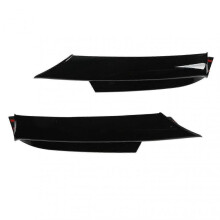 1 Pair Front Bumper Spoiler Lightweight Wearproof High Temperature Resistant Suitable for Certain Brands 2005-2008