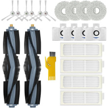 Conjunto de acessórios para o aspirador robô ECOVACS DEEBOT T20 OMNI, peças de reposição, 20 itens: 2 escovas rotativas, 4 filtros, 6 escova