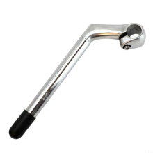 Riser Stem for Bikes with 25.4mmx22.2mm Handlebar Connection, Gooseneck Design in Durable Alloy Material