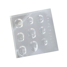 Stylish Silicone Nail Art Mold Doll Head Carving Templates for