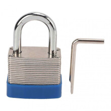 3-Digit Combination Padlock for Gym Locker, Cabinet, Door, Drawer, and Suitcase Safety