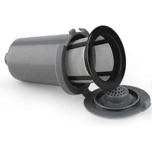 2 pcs Grey Reusable Filter Cups Suitable for Single-Serve Coffee Makers 2