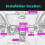 Car Interior Decorative LED Strips Atmosphere Lights for Dashboard Console in Various Lengths 4