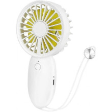 Portable Electric Fan with Double Leaf, Mini Handheld Fan, 5 Speed USB Rechargeable, 2000mAh Personal Battery Fan