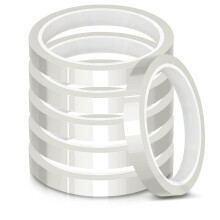 Fita adesiva de alta temperatura de 10 mm  33 m, fita de transferência de calor para sublimação em camisetas para prensa térmica para cobe