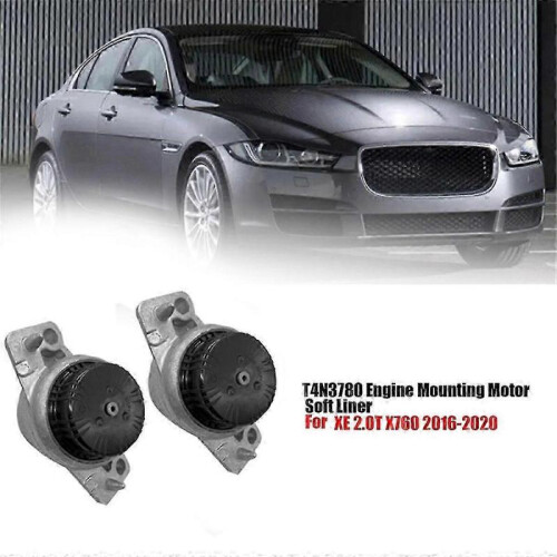 2Pcs Engine Motor Mount Bracket for Certain Models 2016-2020 Soft Liner Support Transmission 1