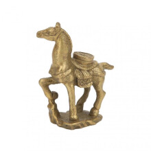 Copper Horse Ornaments Exquisite Durable Retro Craft Statue for Office or Living Room Decor