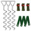 Tree Stakes and Supports Iron Ground Stakes-silver floor nails 1