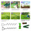 Tree Stakes and Supports Iron Ground Stakes-silver floor nails 4