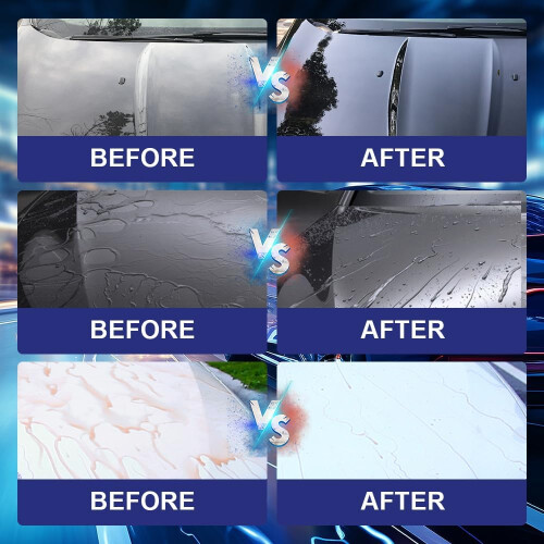 Car Ceramic Coating Kit 2025, ScratchResistant  Gloss Paint Protection, 3 Pcs DIY Set 1