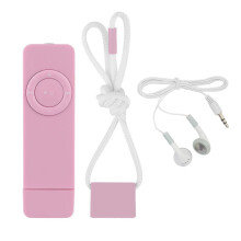 Wiederaufladbarer MP3-Player mit Lithium-Akku, tragbarer USB-Sport-USB-Stick mit langer Akkulaufzeit, digitaler Musikplayer unterstützt MP3- und