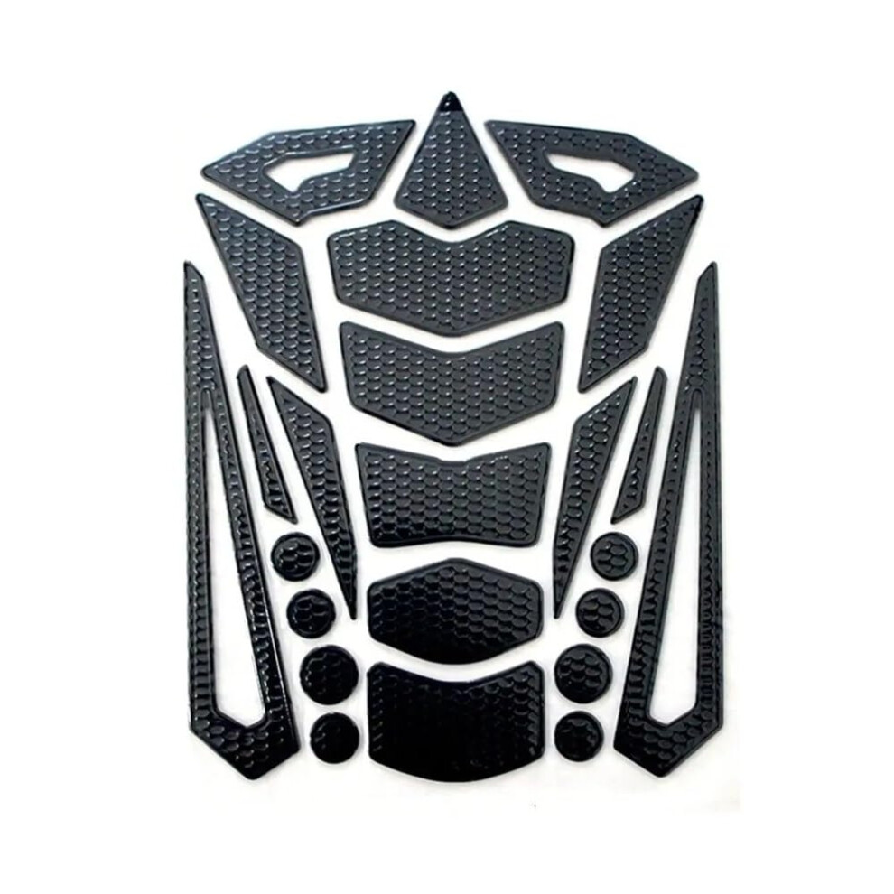 Motorcycle Tank Pad Protector Sticker Universal Scratchresistant Fuel Tank Decal Black 9001264015817