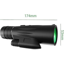 10-30x Zoom Monocular Telescope Suitable for Various Brands with Smartphone Holder and Tripod, BAK4 Prism Ideal for Adults and Kids