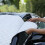 Windschutzscheibenabdeckung für Auto Weiß 4