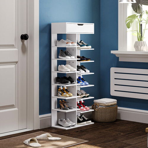 Living And Home 8-Tier Household Space Saving Shoe Rack 1