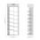 Living And Home 8-Tier Household Space Saving Shoe Rack 6