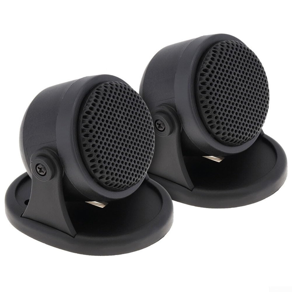 Car Tweeters 4 Ohm 12V Frequency Dome Pair, 91Db Sensitivity Car Audio Speakers 9001264016258