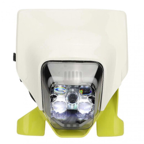 Motorcycle LED Headlight Assembly 12V IP67 Waterproof Improve Driving Safety for Compatible Models