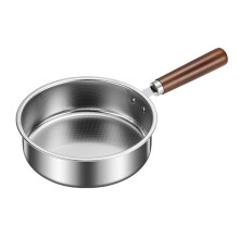 304 Nonrust Steel Frying Pan for Healthy Cooking Without-20cm