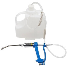 Veterinary Medicine Syringe Set for Pigs, Cattle, Sheep, Goats, Metal Feeder with Buckets, Accurate Dosing, 5/10/20/30 ml