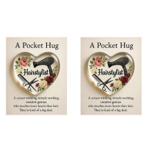 Customizable Celebration Card Ample Writing-2PCS Hairstylist