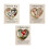 Durable Acrylic Greeting Card Long Time-3PCS Christmas 2