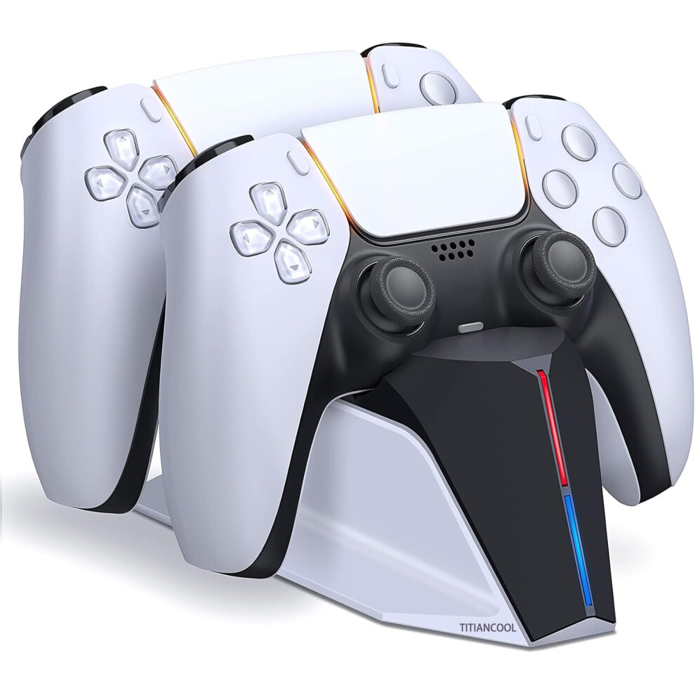 Charging Station With Fast Dual Charging, Led Indicators And Usbc Dock For Ps5 Dualsense Controller 9001264017064