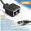 Προσαρμογέας διαχωριστή καλωδίου Ethernet για CAT5, CAT6, επέκταση συνδέσεων δικτύου με 2