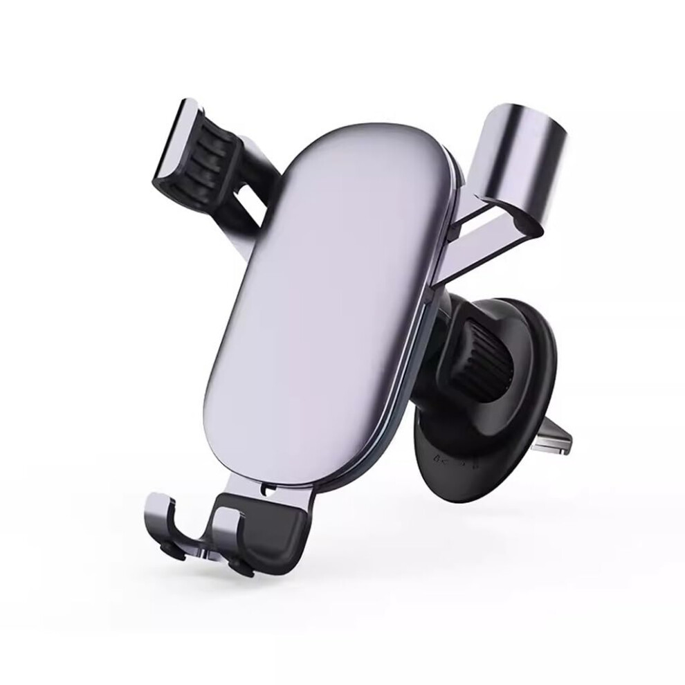 Universal Car Vent Phone Holder With Onehand Smart Clamp And Triangular Stable Support 9001264017477