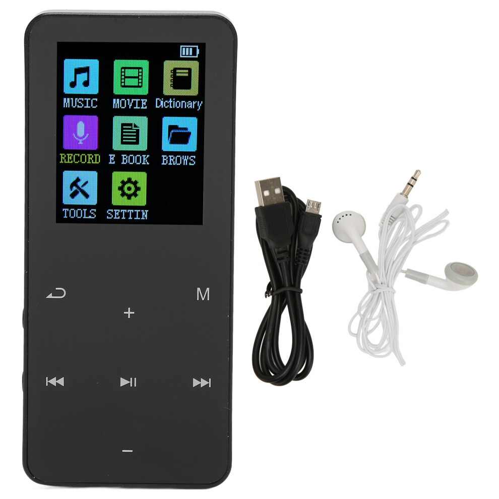 Bluetooth Music Player Hifi Lossless Sound Quality Mp3 Player With Built-In Hd Speaker Multifunctional Support Multiple Formats Lightweight And Portab 9416038640407
