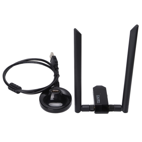 Υπερταχεία ταχύτητα Wi-Fi 1200Mbps, Προσαρμογέας Wi-Fi διπλής ζώνης για υπολογιστή και