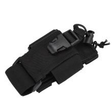 Accessorio versatile: custodia universale in nylon per radio con bottone a pressione in rame e chiusura a strappo per una protezione perfetta della